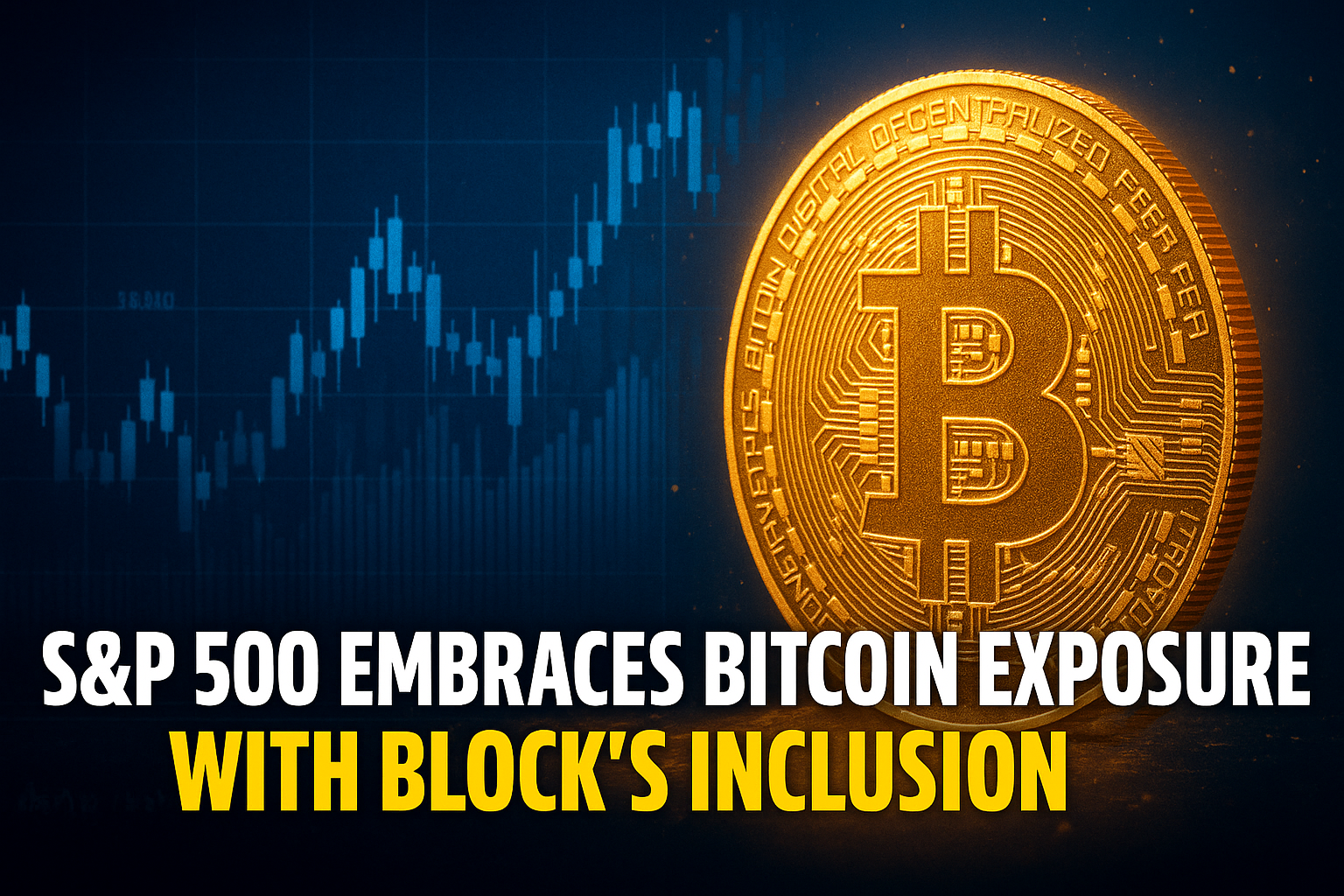 S&P 500 Embraces Bitcoin Exposure with Block’s Inclusion