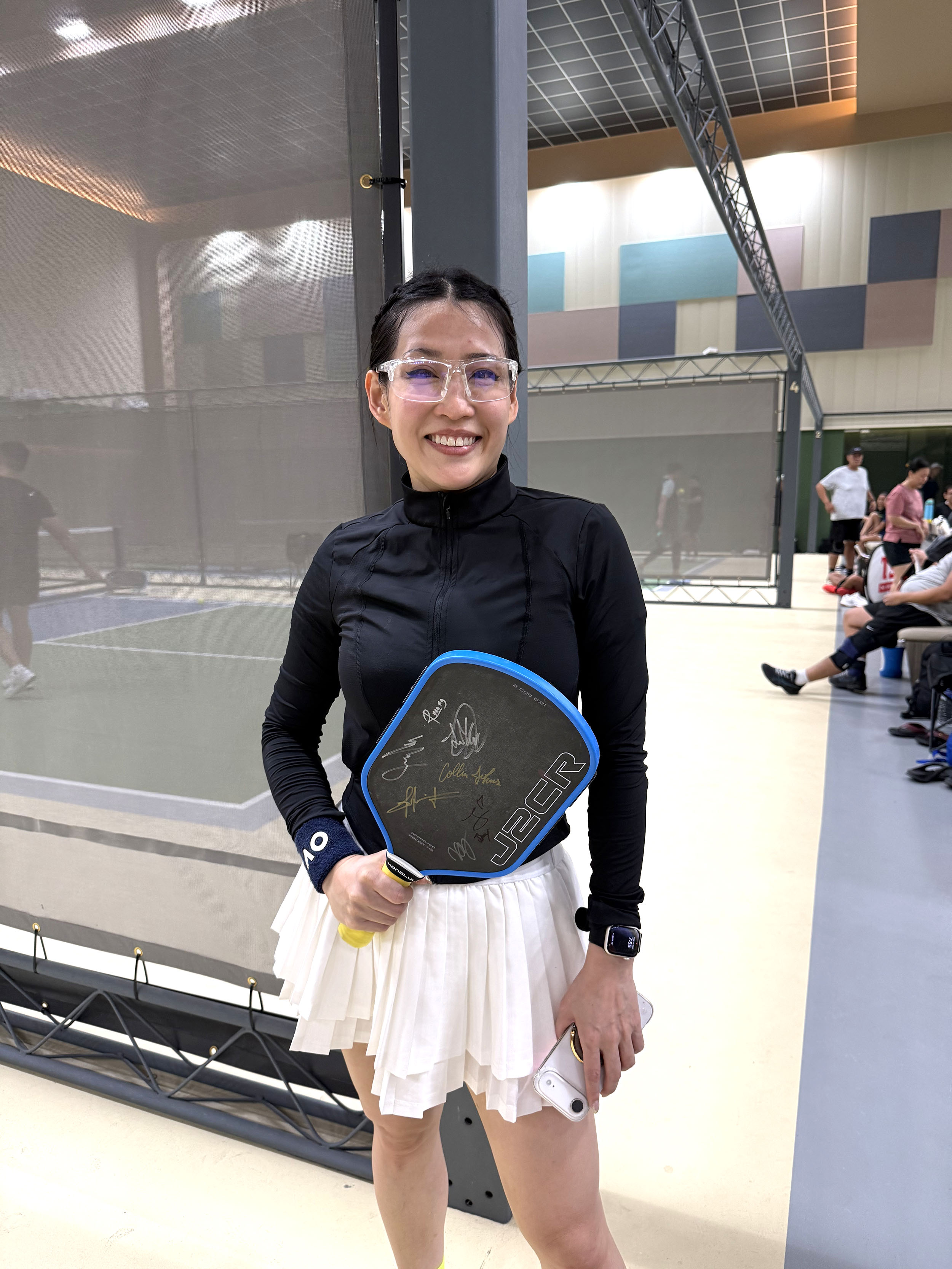 Xen,  who rocks it every time she steps on court
