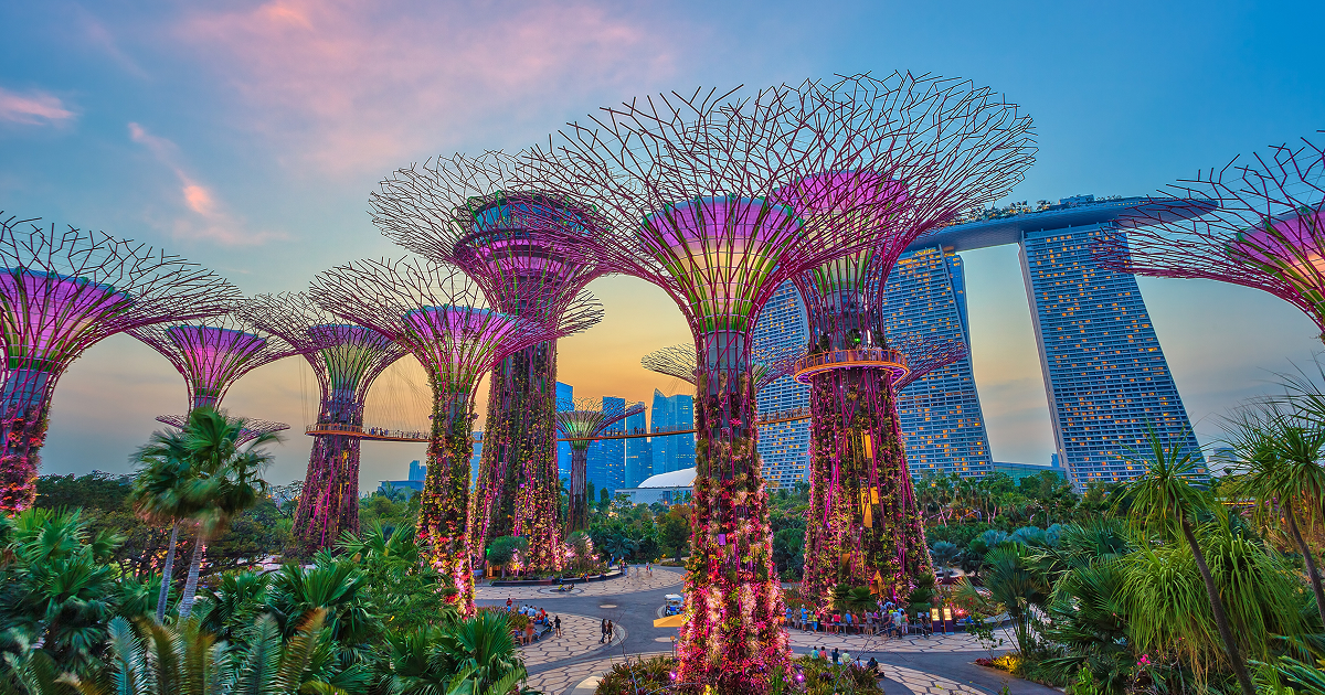 Fly Business Class to Singapore