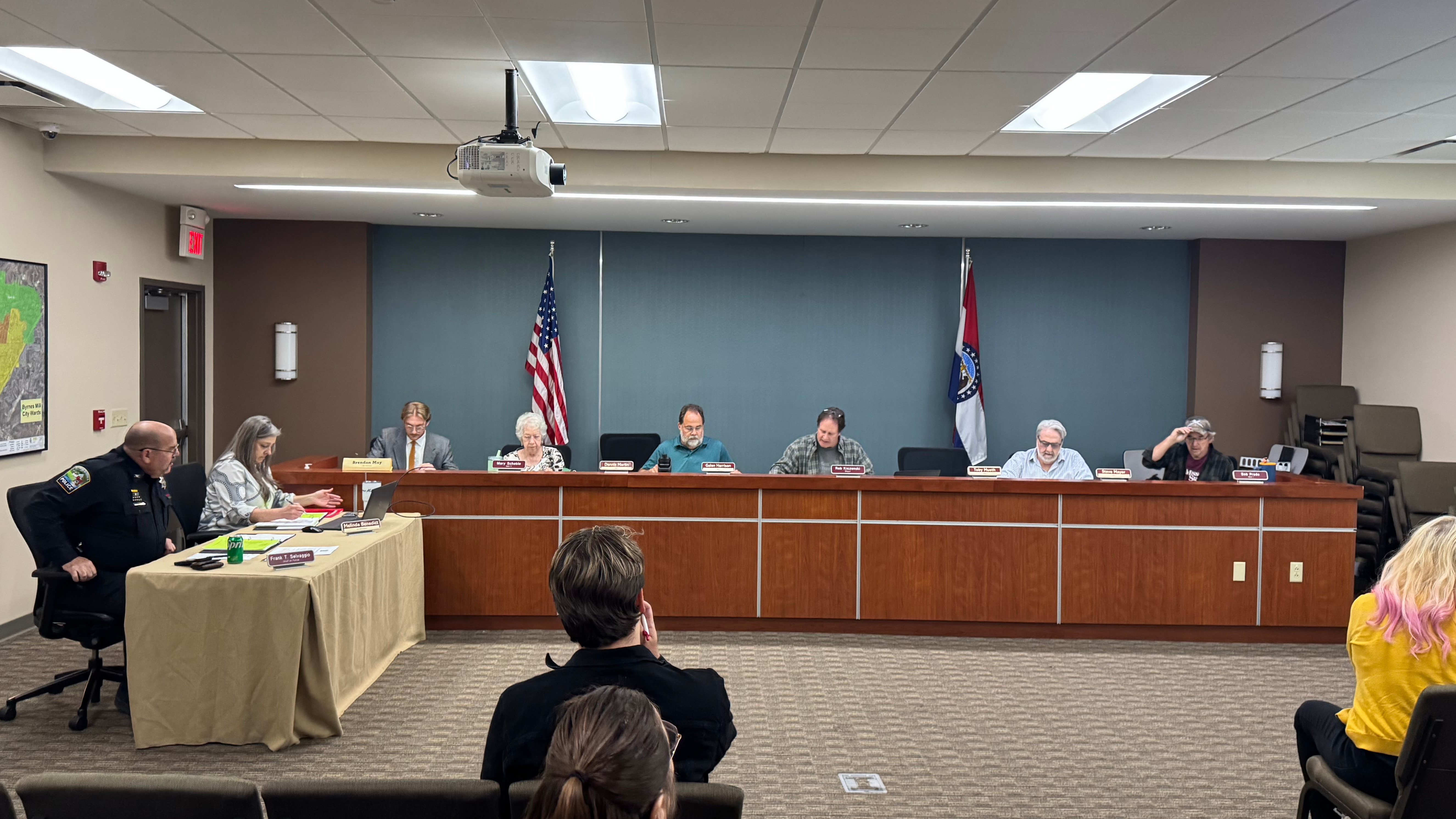 Byrnes Mill Board of Alderpersons meeting