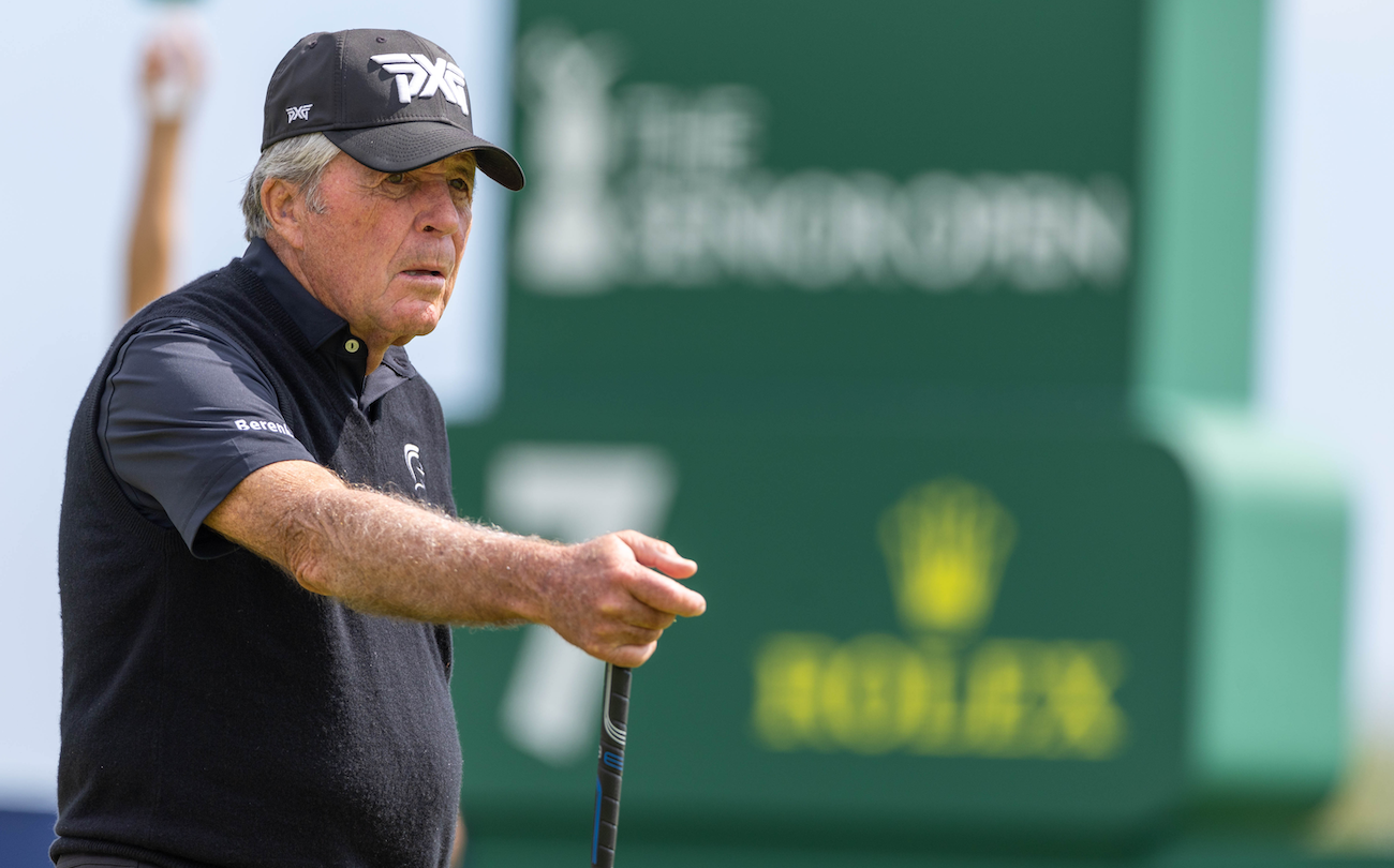 Gary Player at Augusta National