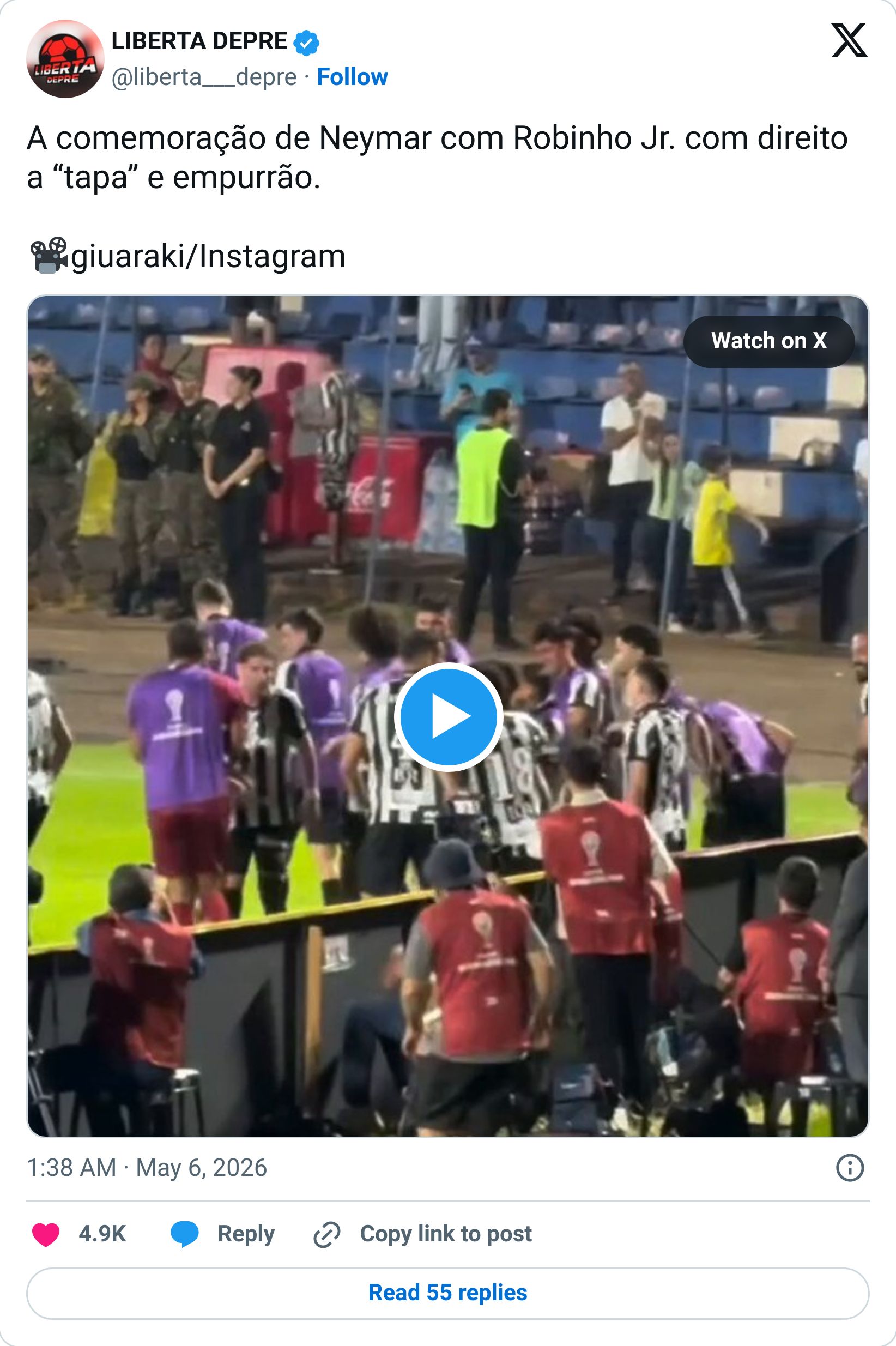 Tweet screenshot