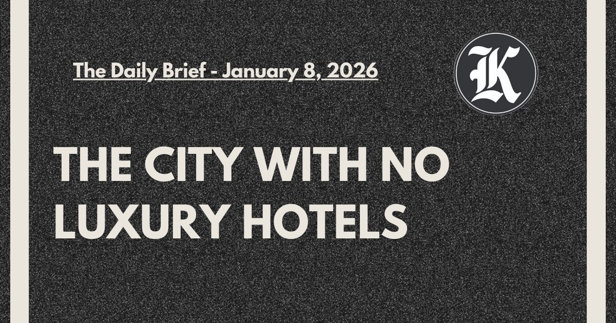 The City with no Luxury Hotels