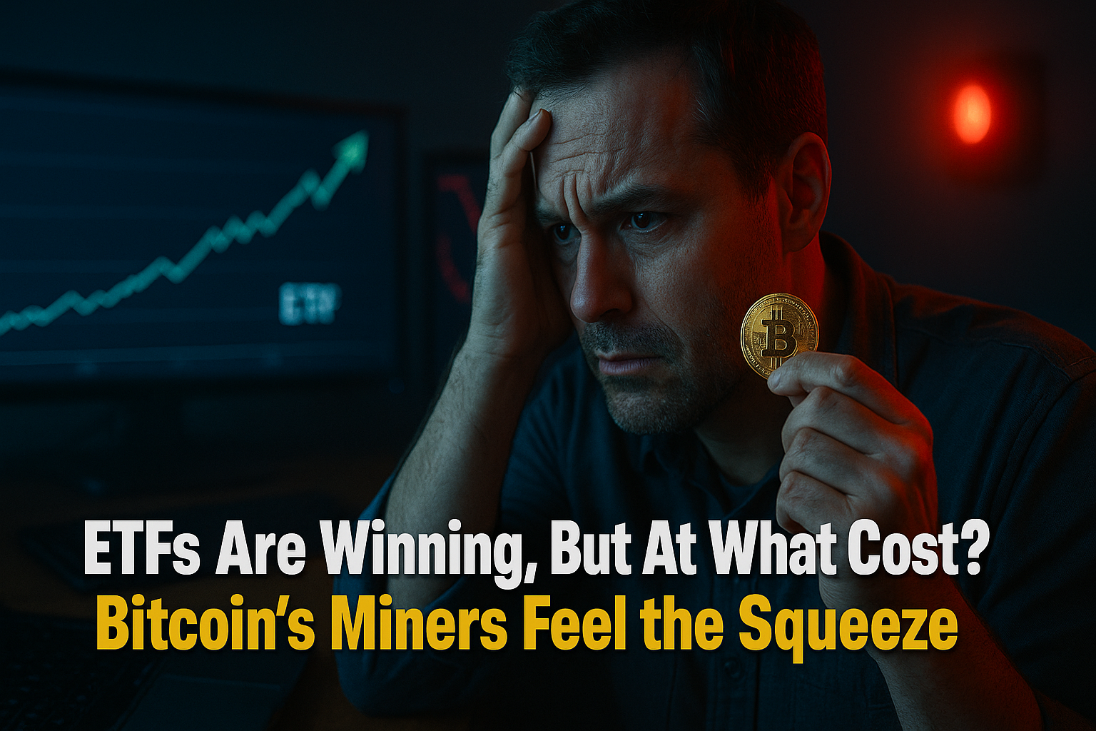 ETFs Are Winning, But At What Cost? Bitcoin's Miners Feel the Squeeze