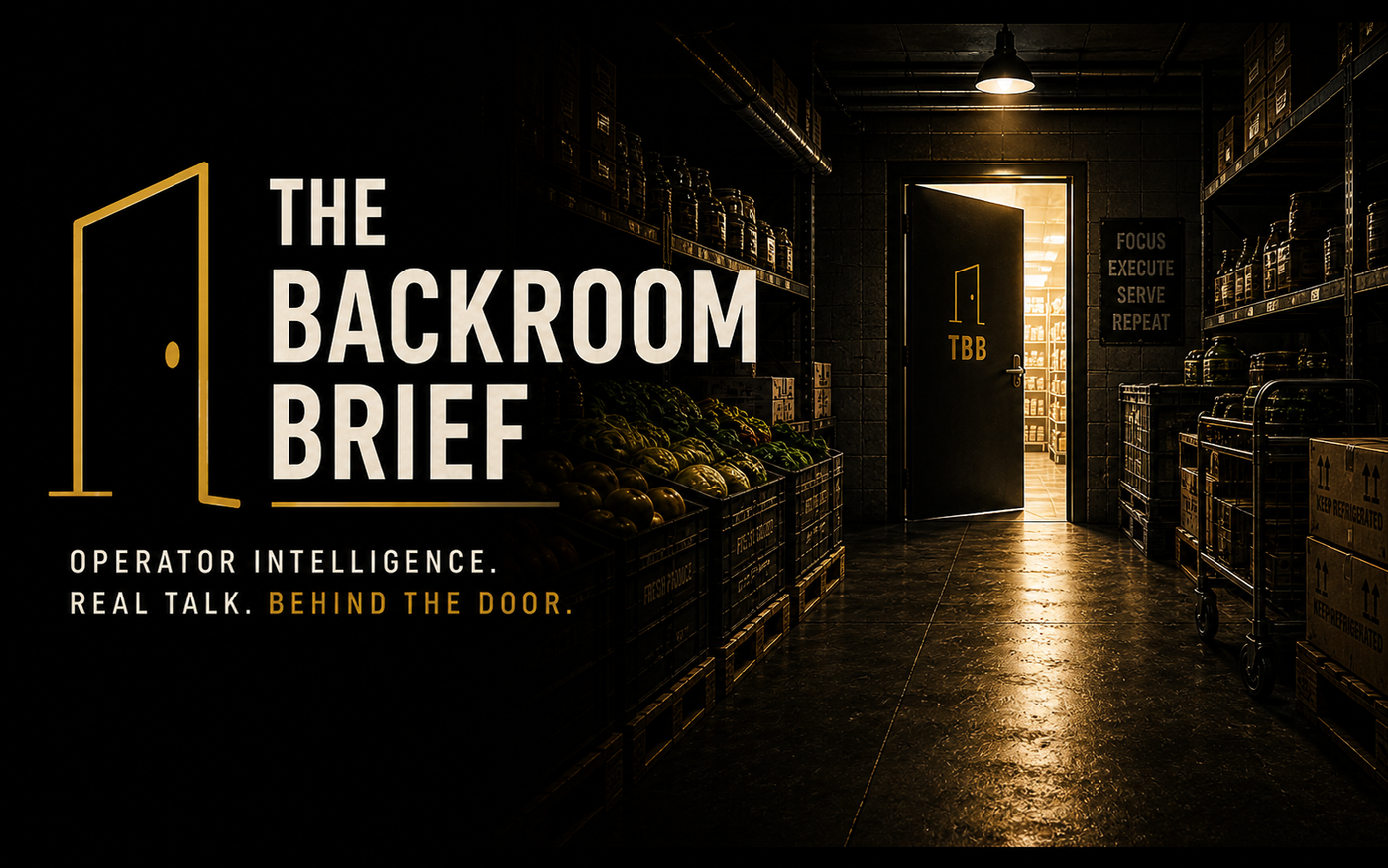 Backroom Brief header