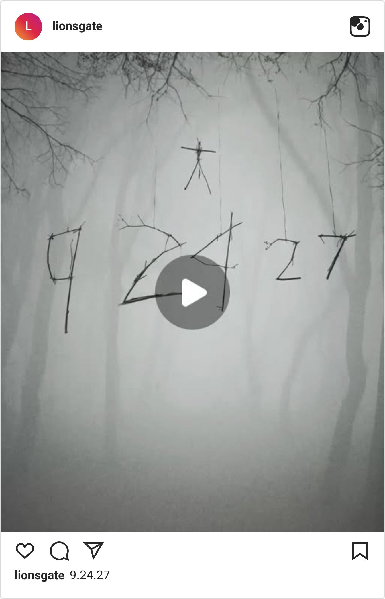 Instagram reel screenshot