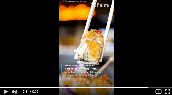 Green Papaya Thai & Sushi Cuisine coming soon to Port St. Lucie