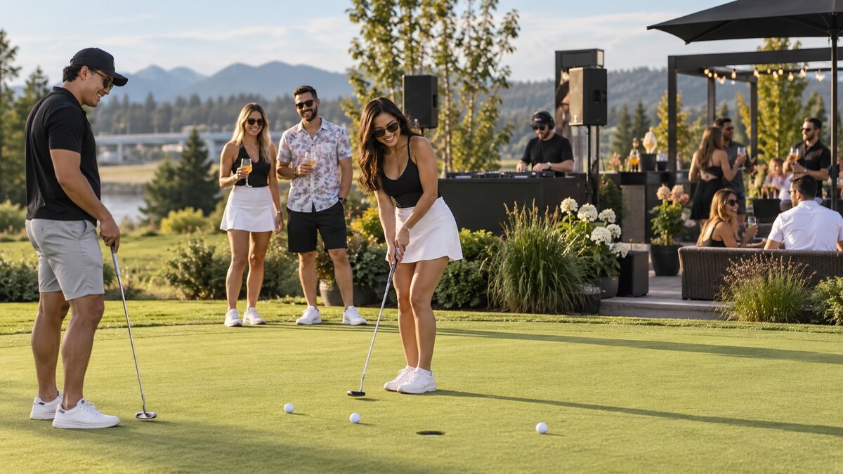 Golf, music and a relaxed social atmosphere at Birdies and Beats in North Delta BC