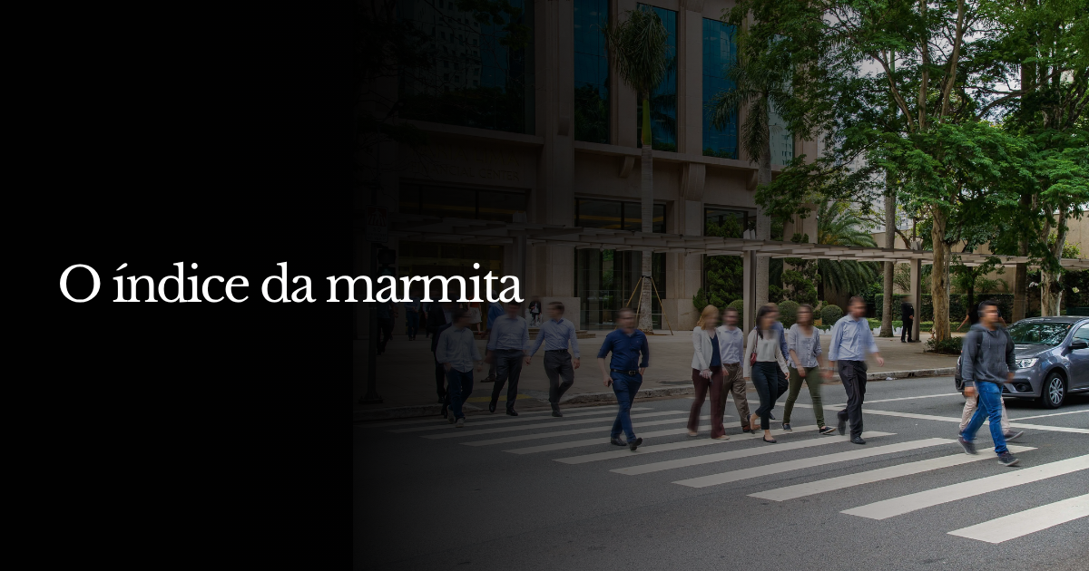 O índice da marmita