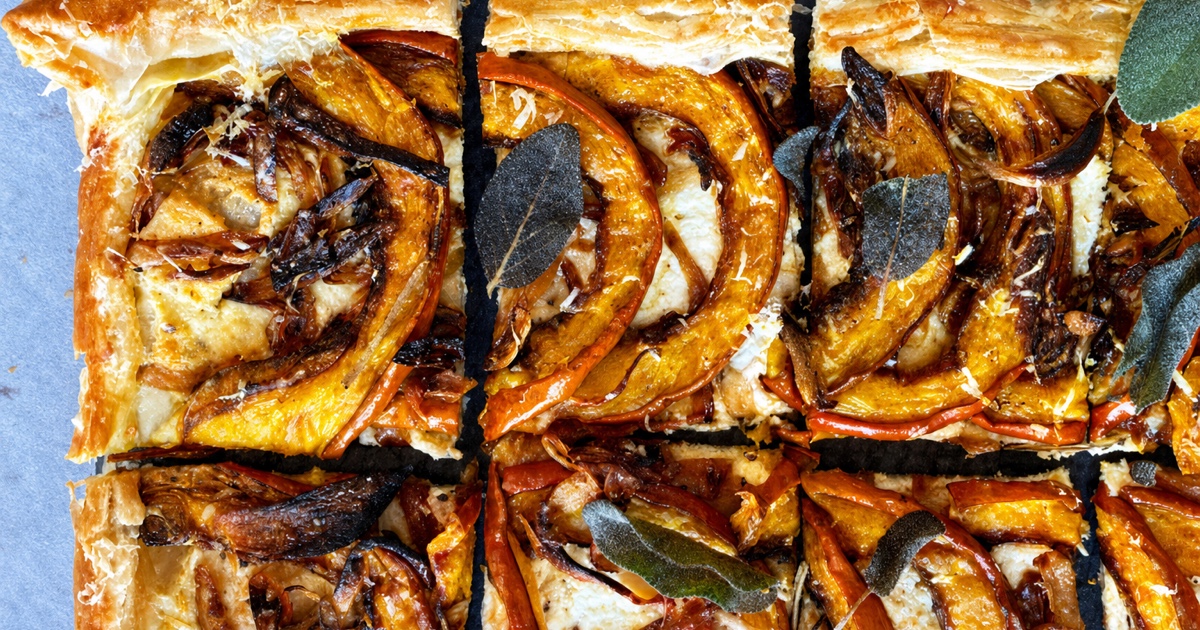 Recipe: Savoury Pumpkin Tart