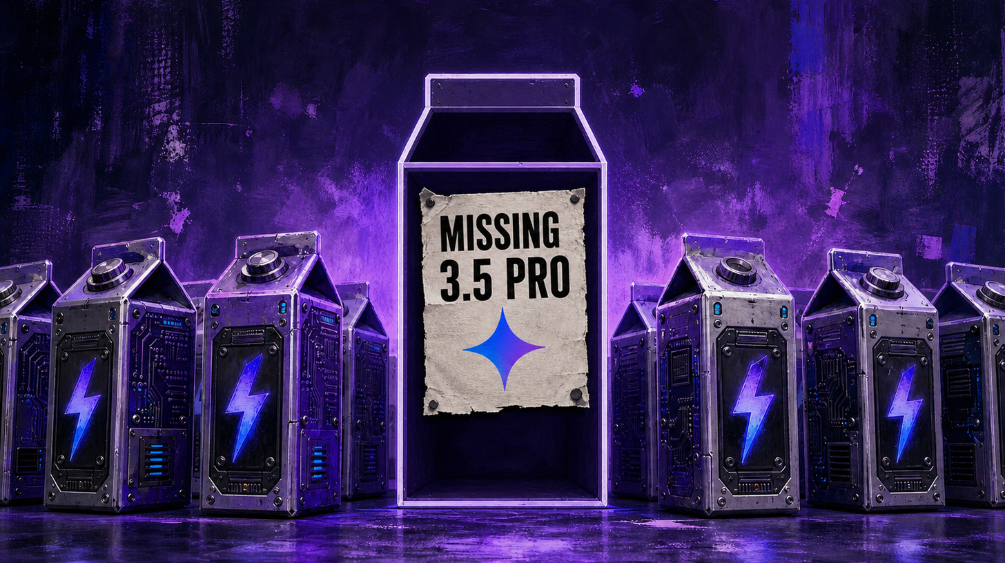 Google’s Gemini lineup has a Pro-sized hole PLUS: Sell a high-value AI workflow audit as a consultant Zach Mink, +3