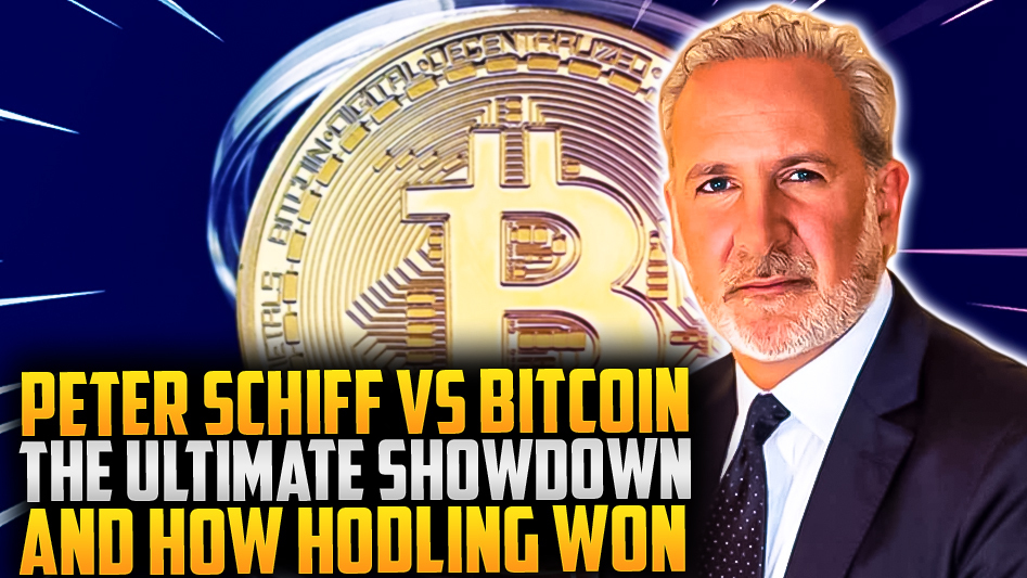 ⚡Peter Schiff vs Bitcoin: The Epic HODLing Victory