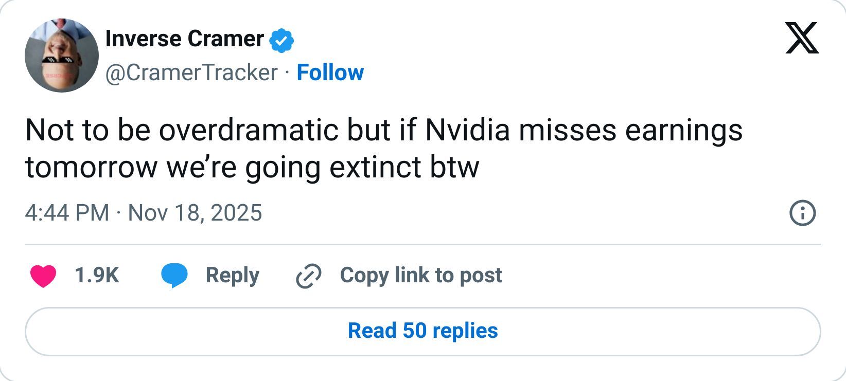 Tweet screenshot