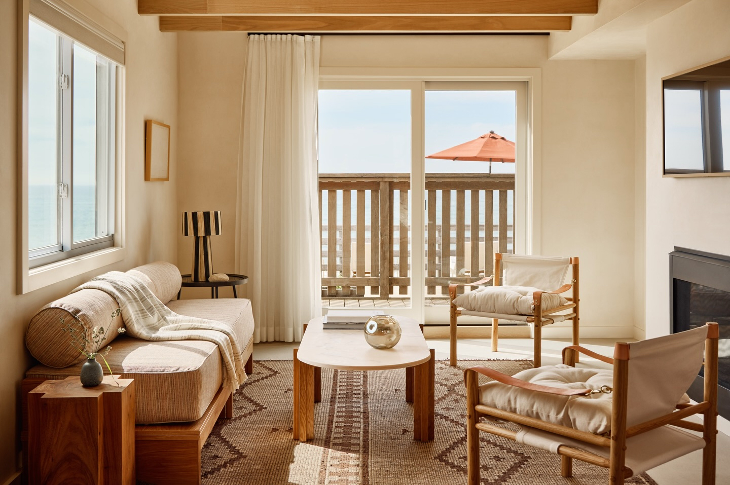 Marram hotel in Montauk with coastal, barefoot-luxury atmosphere.