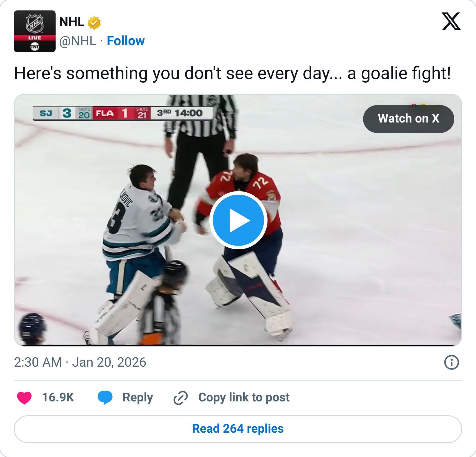 Tweet screenshot