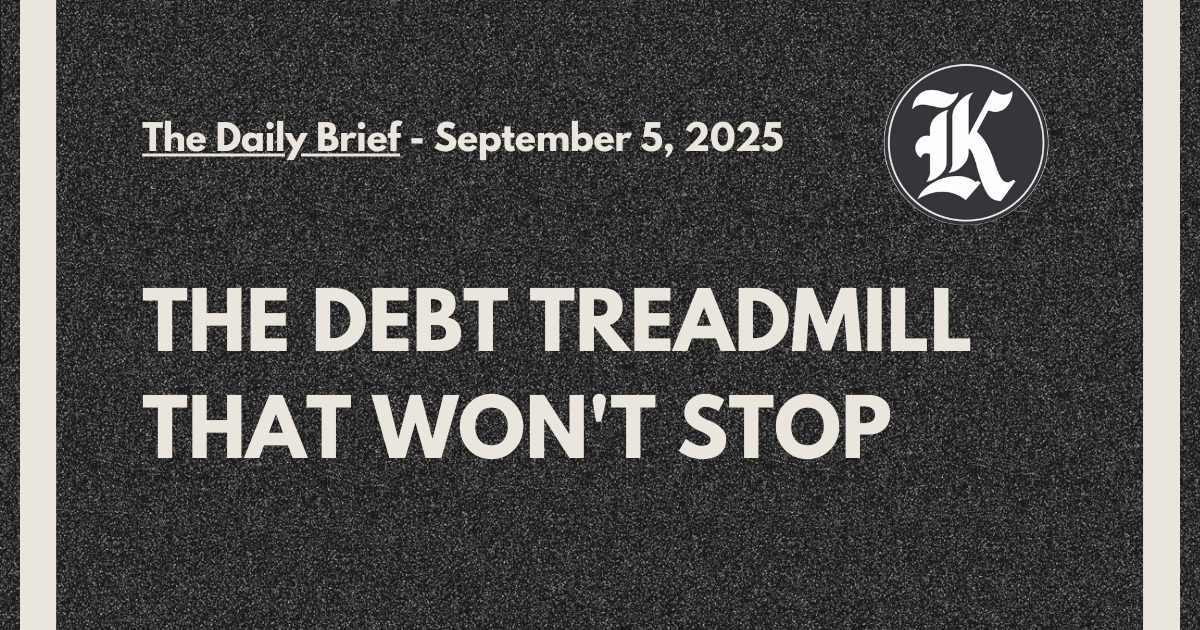 The Debt Treadmill that Won't Stop