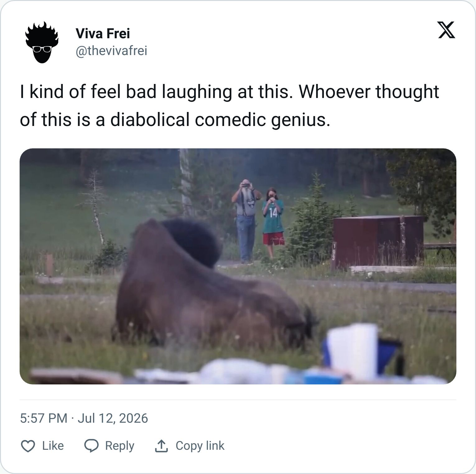 Tweet screenshot
