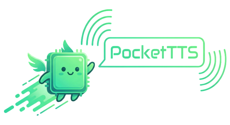 Pocket TTS open-source text-to-speech model by Kyutai Labs running locally without a GPU