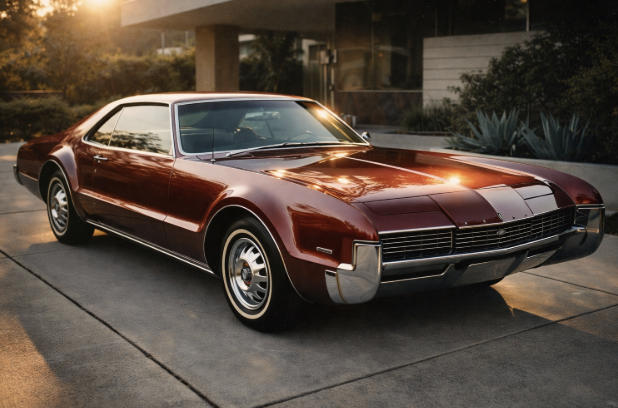 1966 Oldsmobile Toronado in Dubonnet