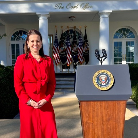 Jodi Neuhauser at the White House
