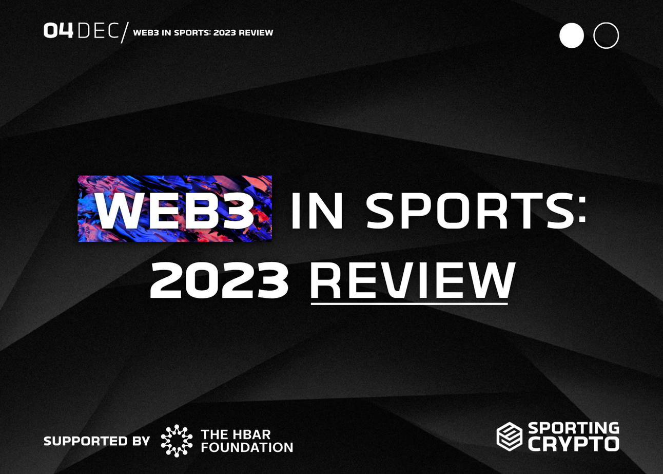 Web3 in Sports: 2023 Review