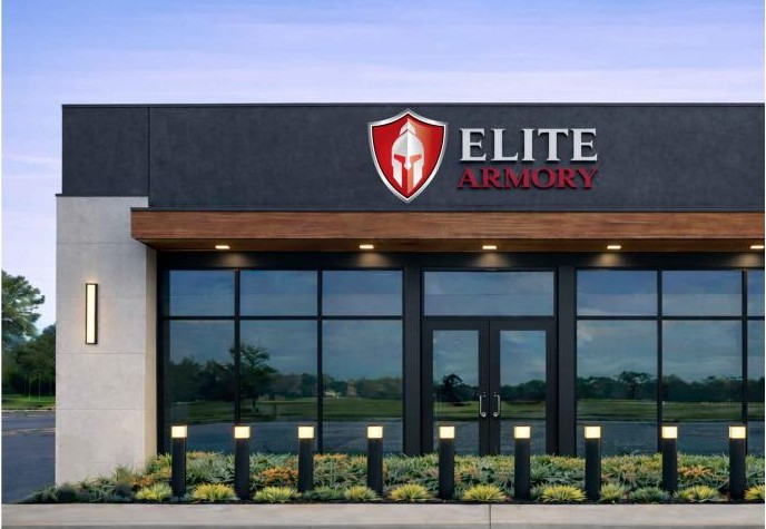Rendering of the proposed Elite Armory storefront at 2615 N. Main St.