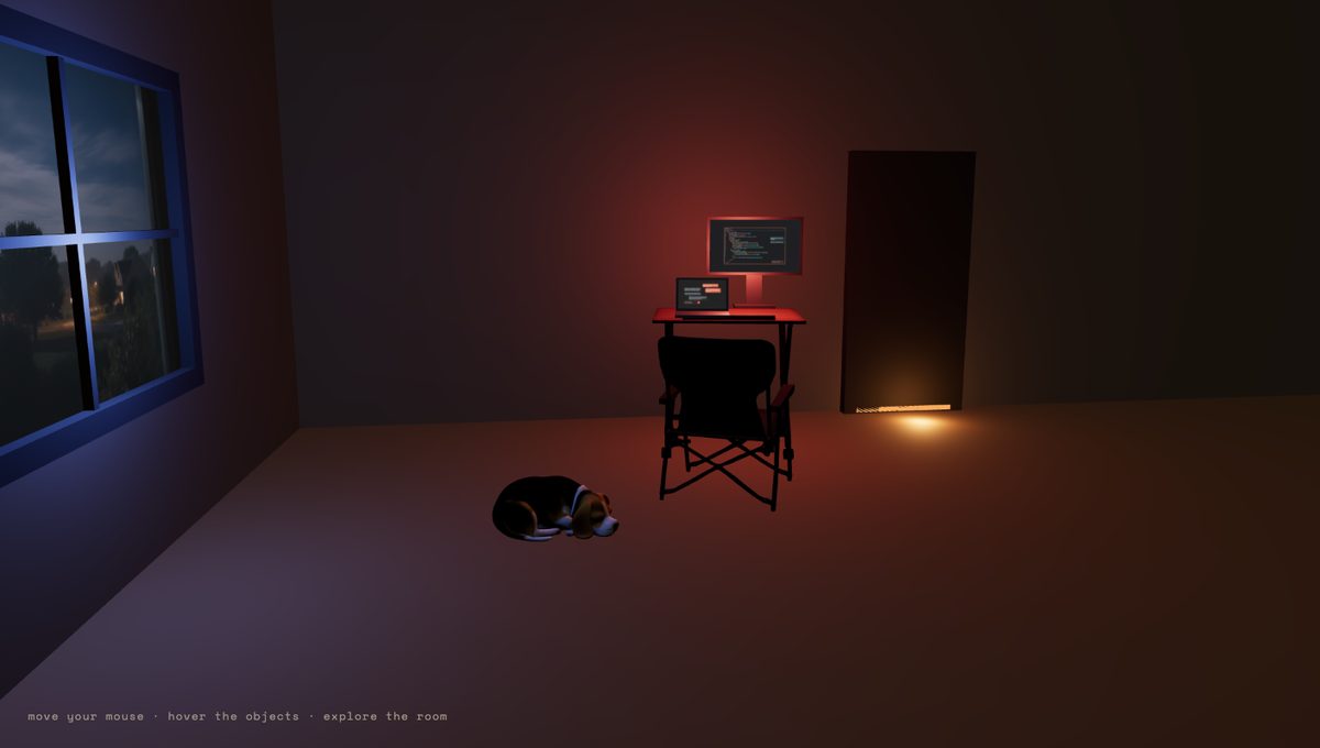 The Some Guy and AI 3D room
