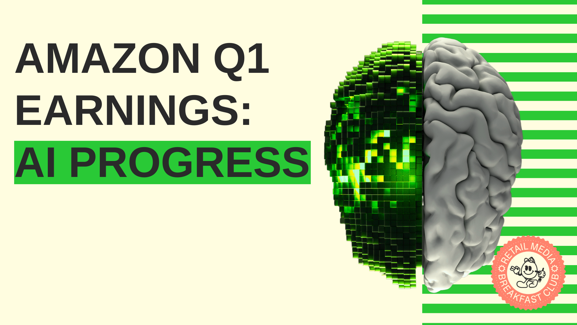 "We're Not Dabbling Here" Amazon Q1 Earnings Highlight AI Progress