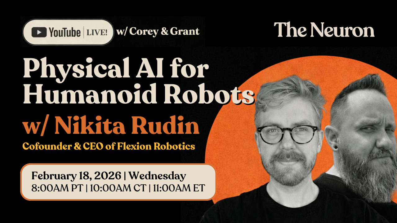 😺 Physical AI & Humanoid Robots: Live with Flexion Expert