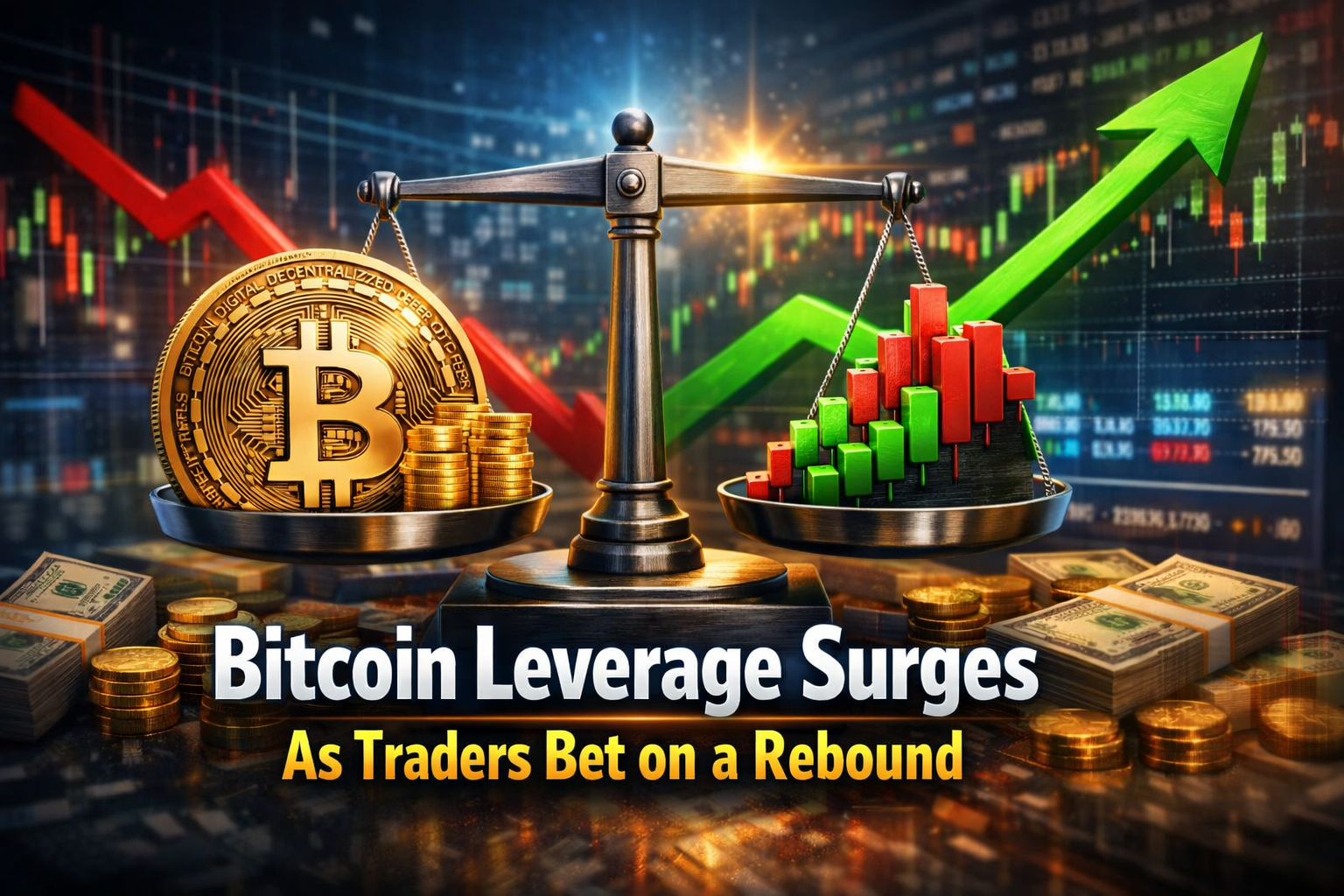 Bitcoin Leverage Surges as Traders Bet on a Rebound