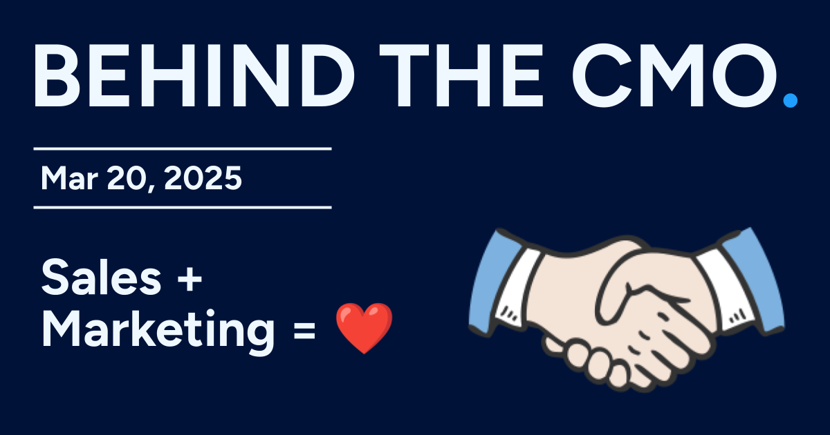 Sales + Marketing = The Ultimate Power Couple