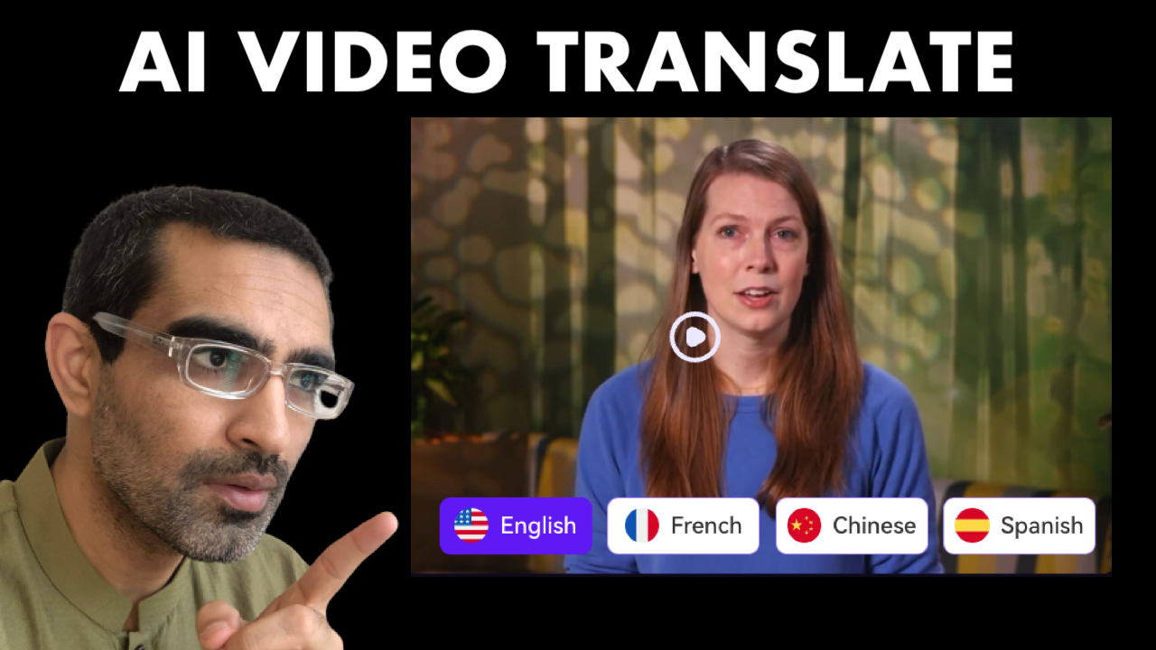 translate video with AI + hidden AI tools
