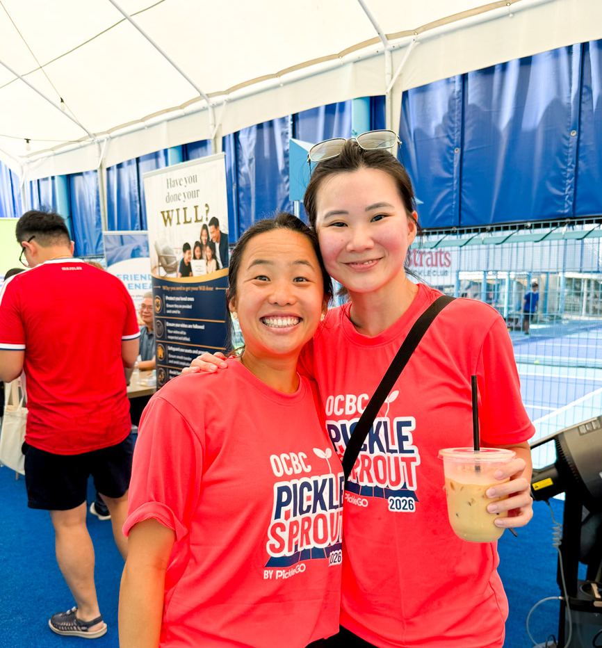 Gina (left) and Charlotte – if you don't know them, you're getting banned from all PickleGo competitions next year!