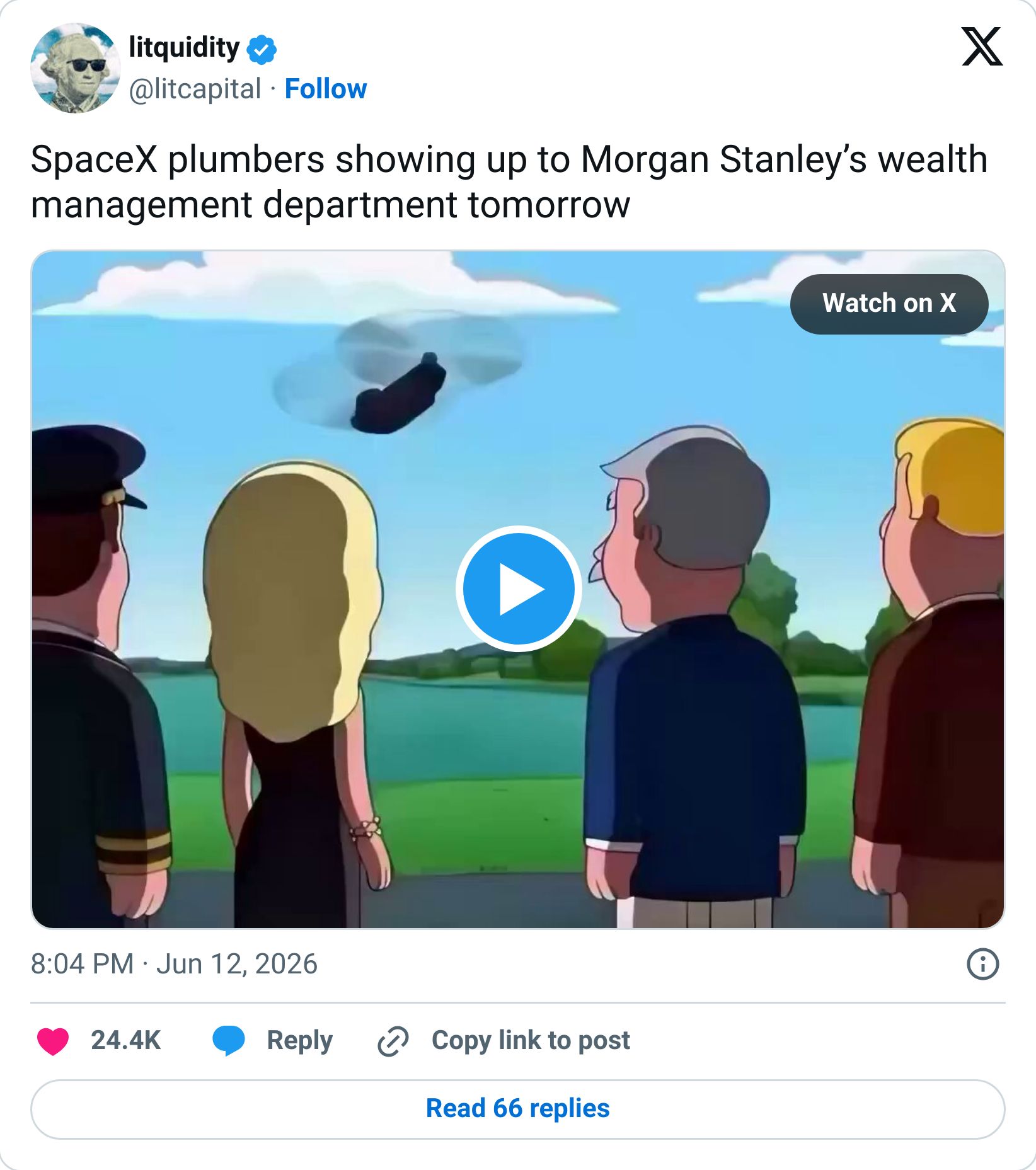 Tweet screenshot