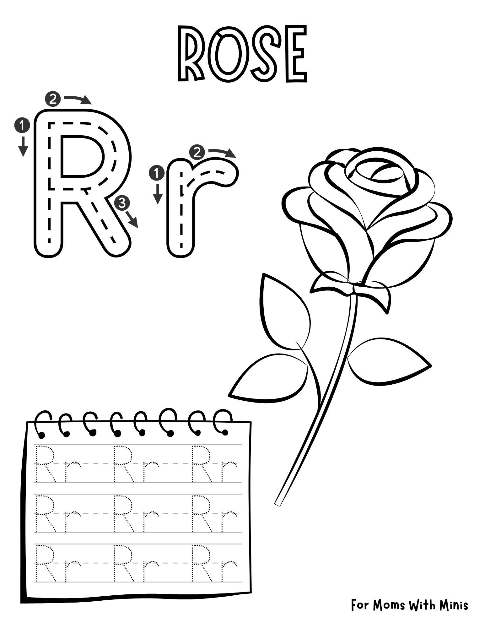The Letter R is for Rose