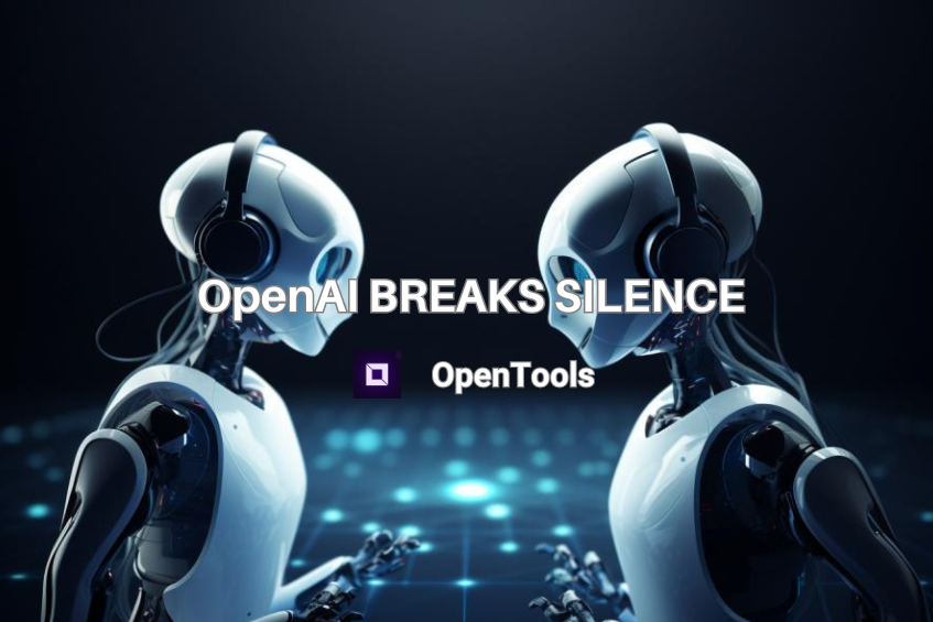 OpenAI breaks silence