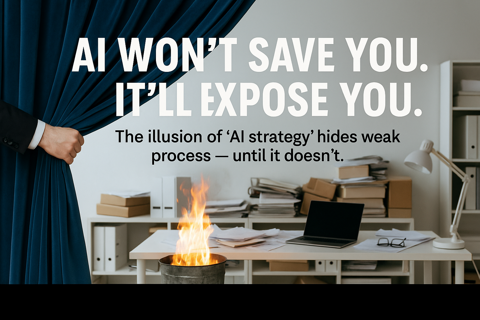 AI Won’t Save You. It’ll Expose You.