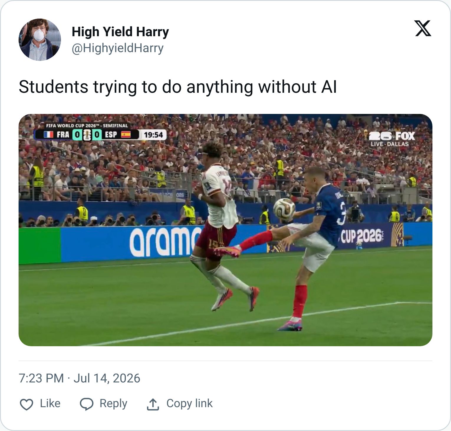 Tweet screenshot