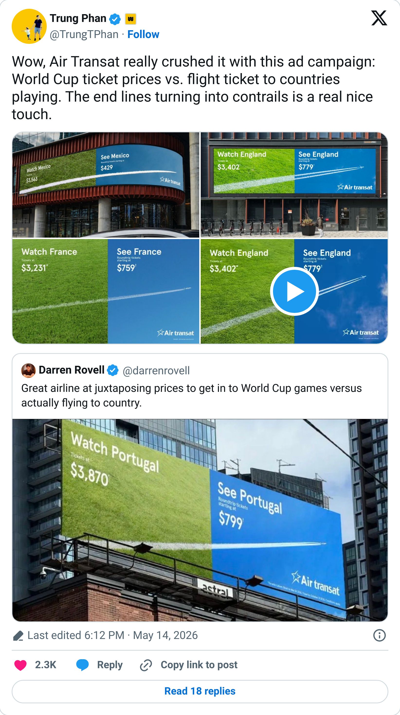 Tweet screenshot