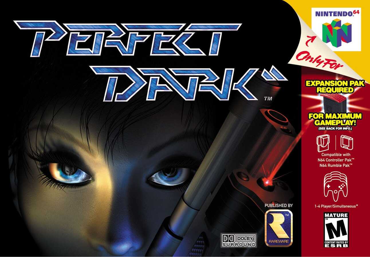 Perfect Dark（パーフェクトダーク）【新品未使用・N64北米版】 激レアPerfect dark パーフェクトダーク 北米版 日本のN64対応