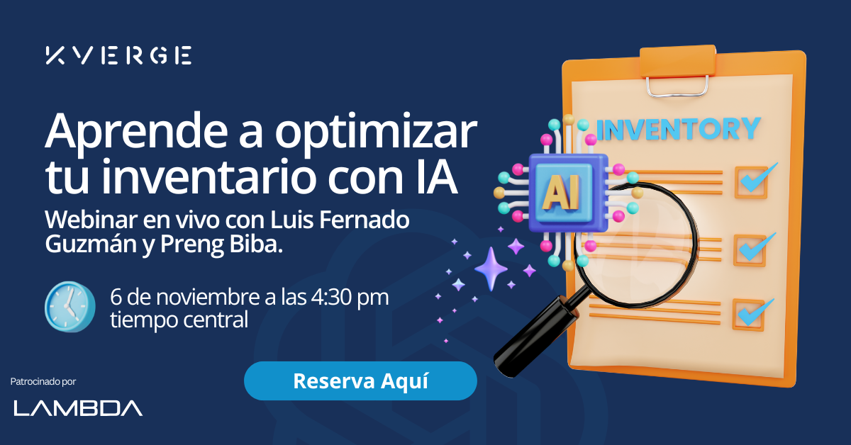 ¿Problemas con tu inventario? Webinar gratuito con expertos 🎯