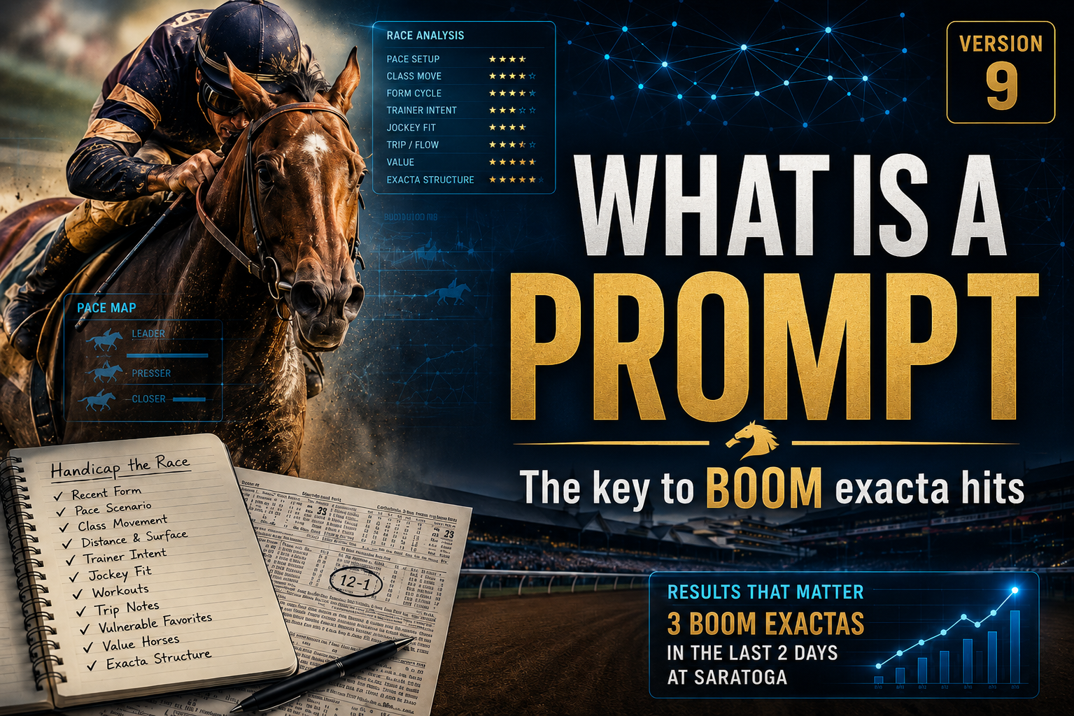 Ipad Handicapping Races This is how AI becomes useful for serious handicapping.