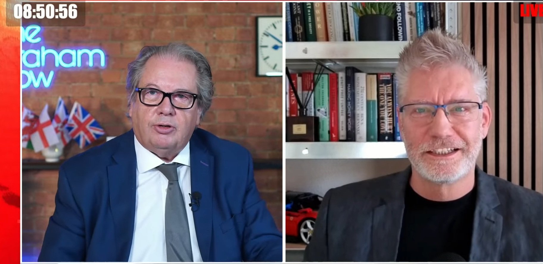 Damian Pudner on The Mike Graham Show