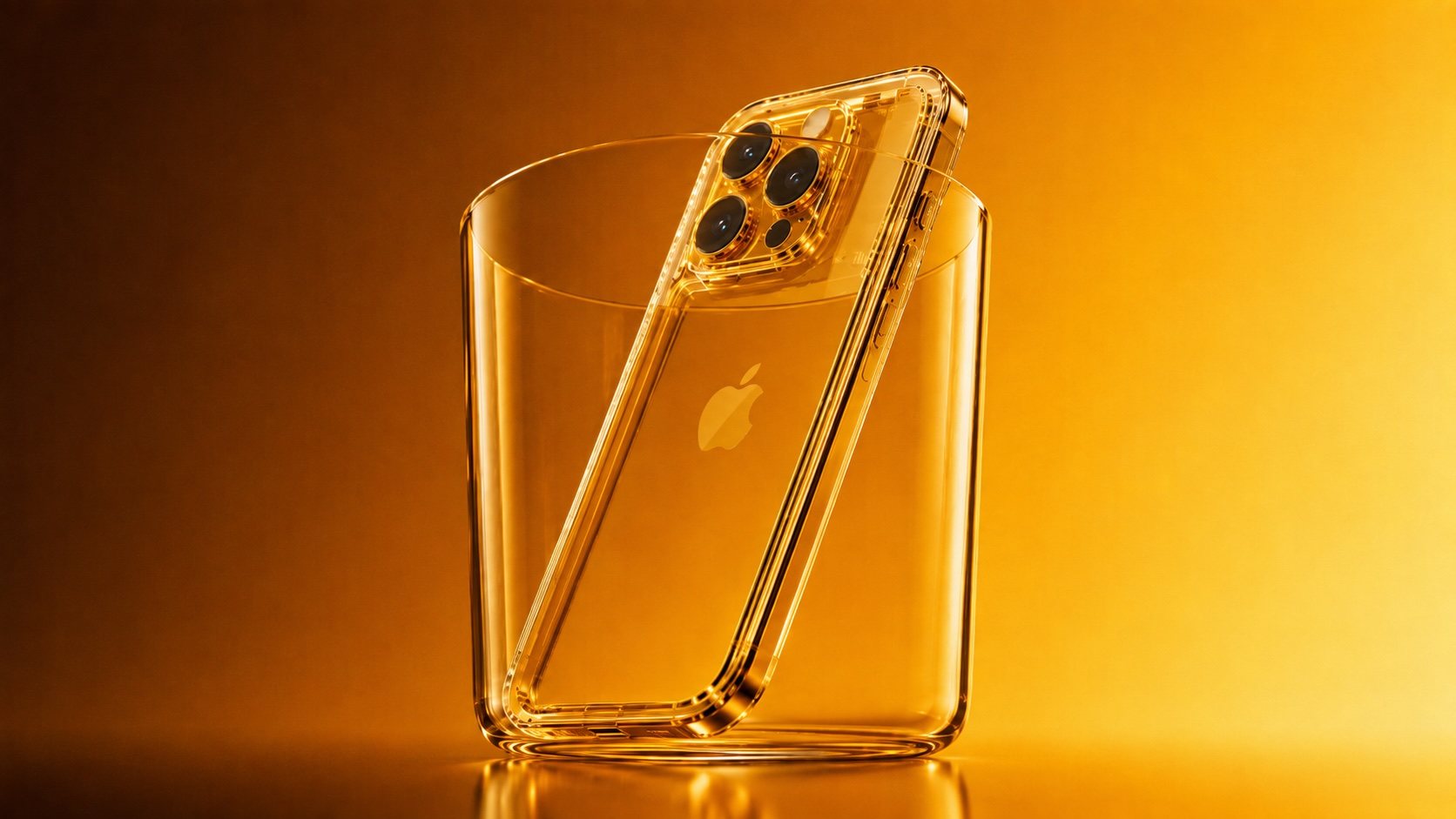 Apple's almost-glass iPhone