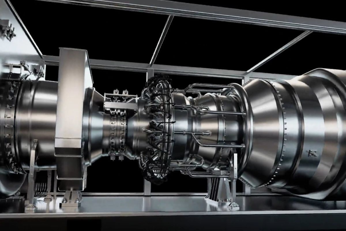 Supersonic jet power for AI data