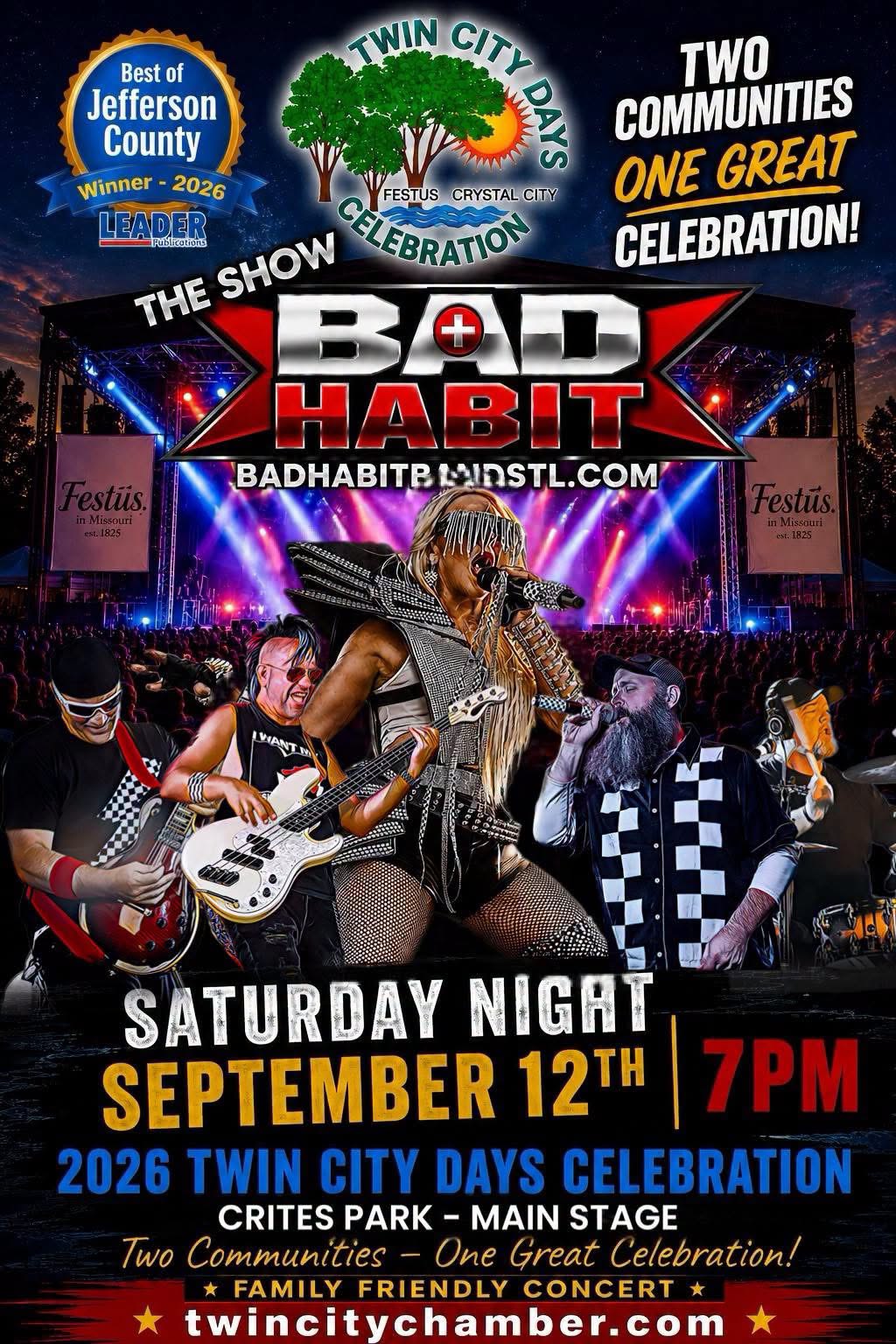 The Bad Habit Show Sept 12