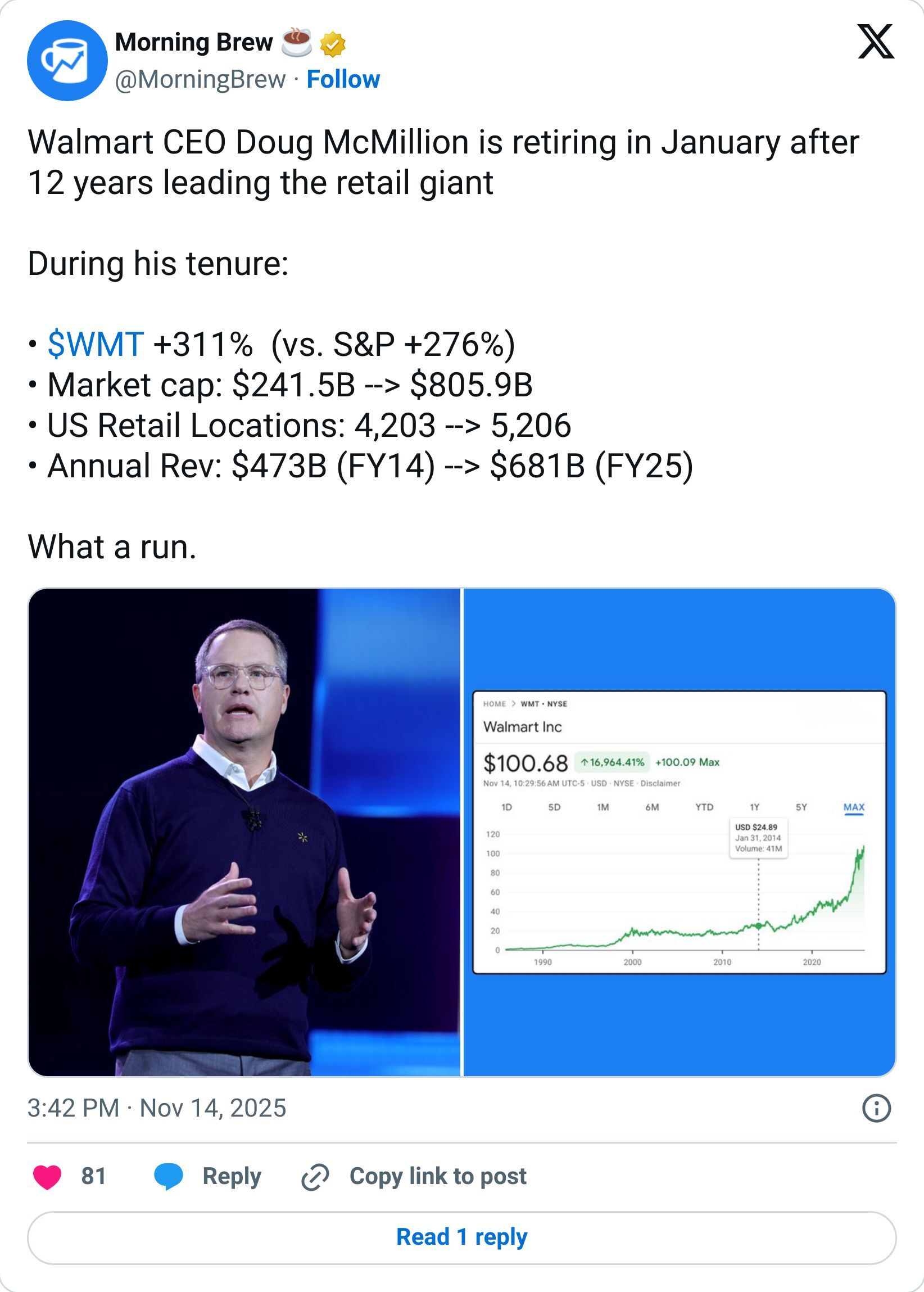Tweet screenshot