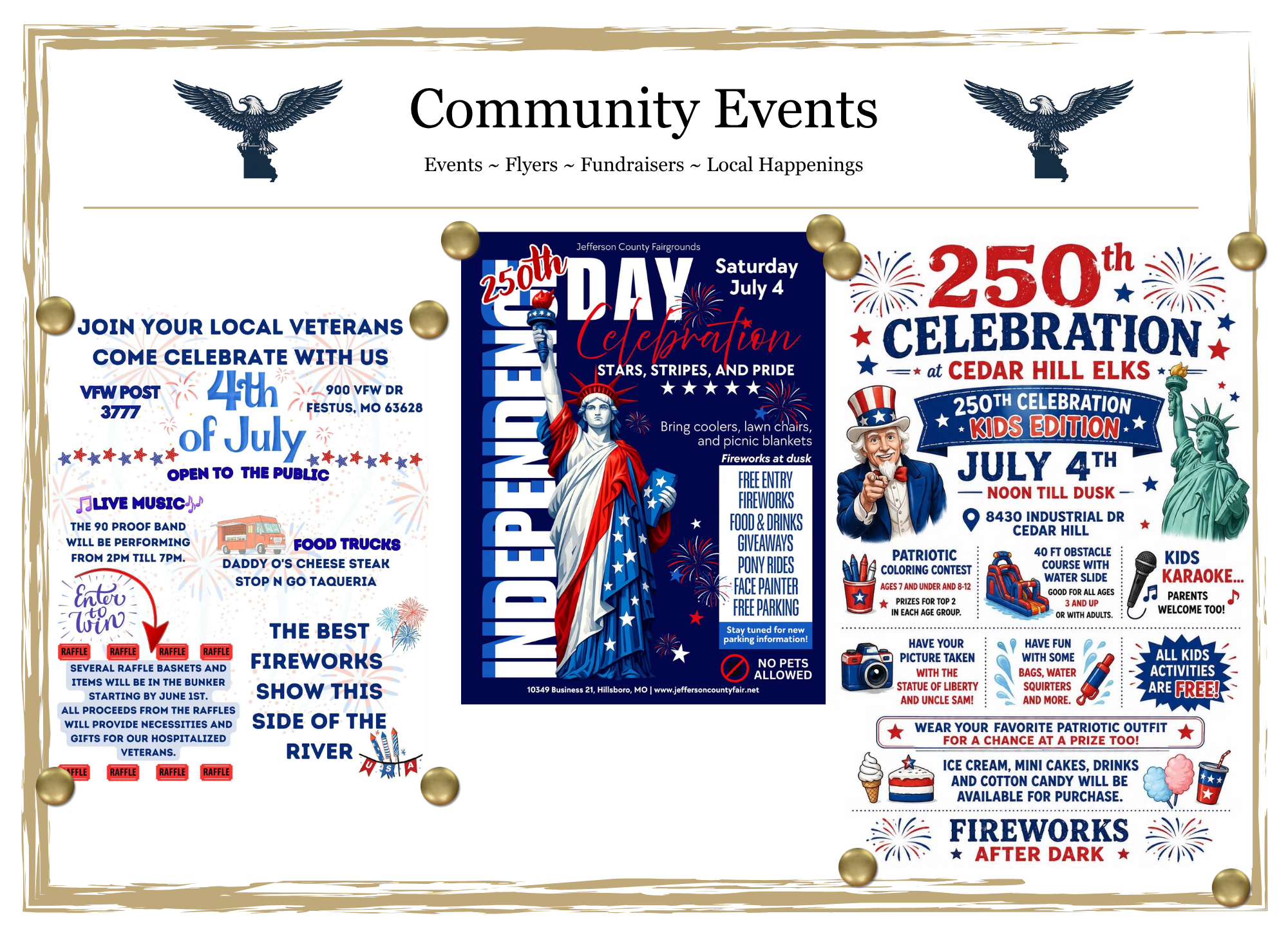The Jefferson Review Community Events
