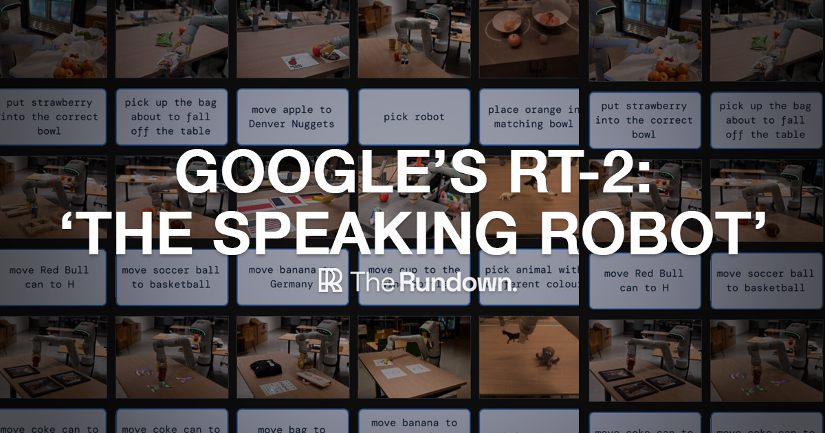 🤖 Google's robots are getting smarter