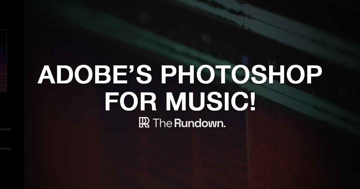 Adobe's new AI music tool